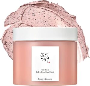 beauty of joseon red bean pore refreshing mask mud cream hydrating wash off pack, pore cleansing exfoliator, korean skin care for men and women... beauty of joseon red bean pore refreshing mask mud cream hydrating wash off pack, pore cleansing exfoliator, korean skin care for men and women...